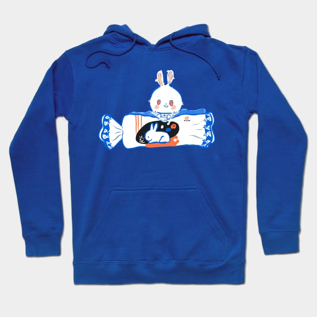 White Rabbit Hoodie by Fluffymafi